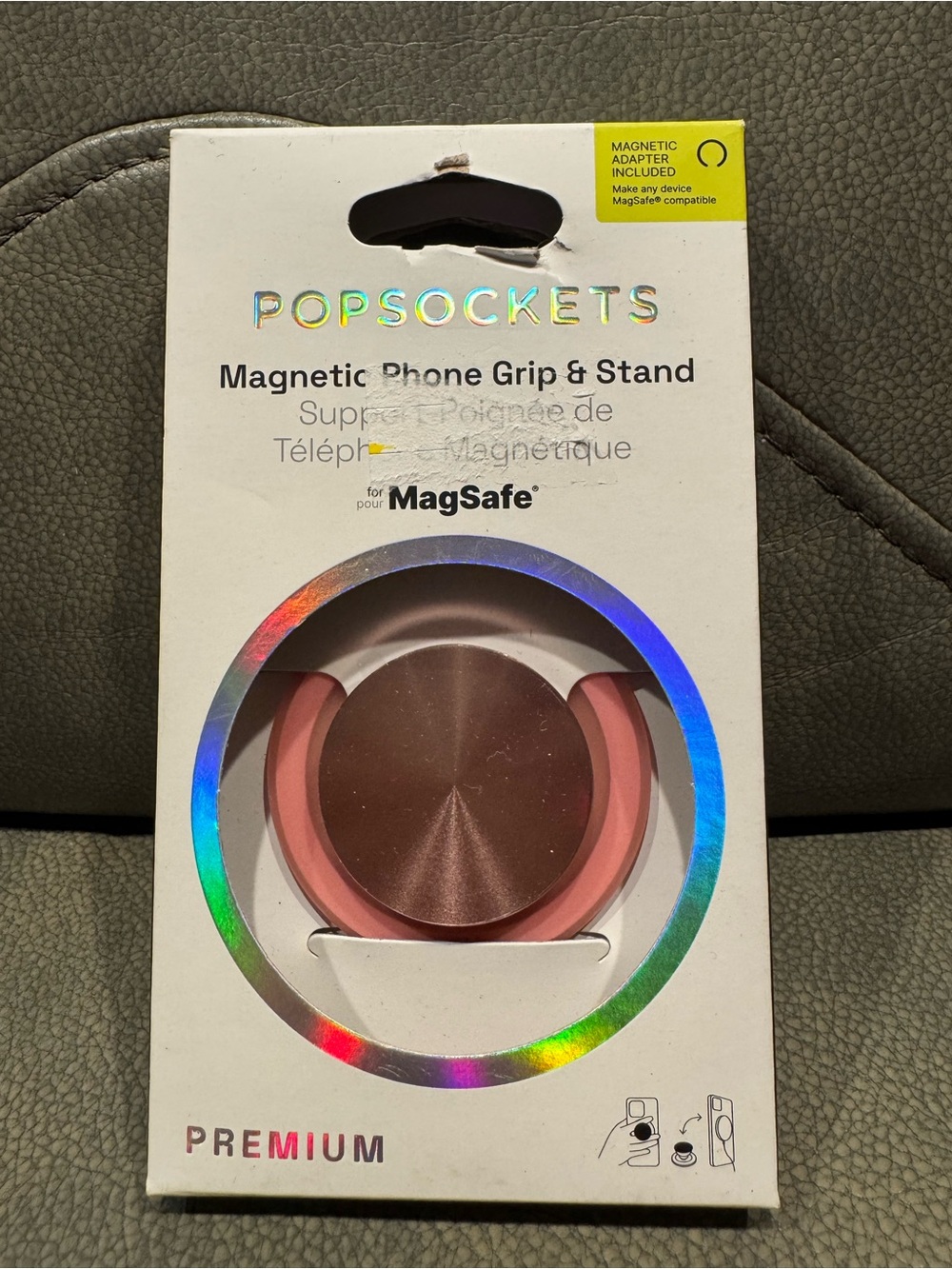PopSocket MagSafe Magnetic Phone Grip & Stand - Rose Gold Pink